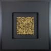 Wandbild Metall Magic Gold, quadratisch 58 x 58 cm - Quadratwerk.de