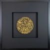 Wandbild Metall Magic Gold, Kreis 58 x 58 cm - Quadratwerk.de